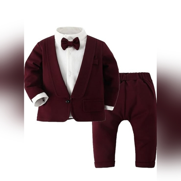 Halloween Costume As Ron Burgandy From "Anchorman" Size (9-12mths) - Picture 3 of 6